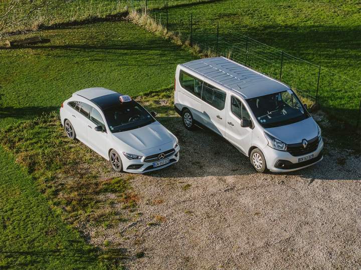 Véhicule pour transport événementiel Gombergean